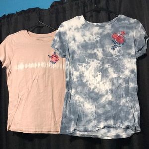 Rose printed t shirts